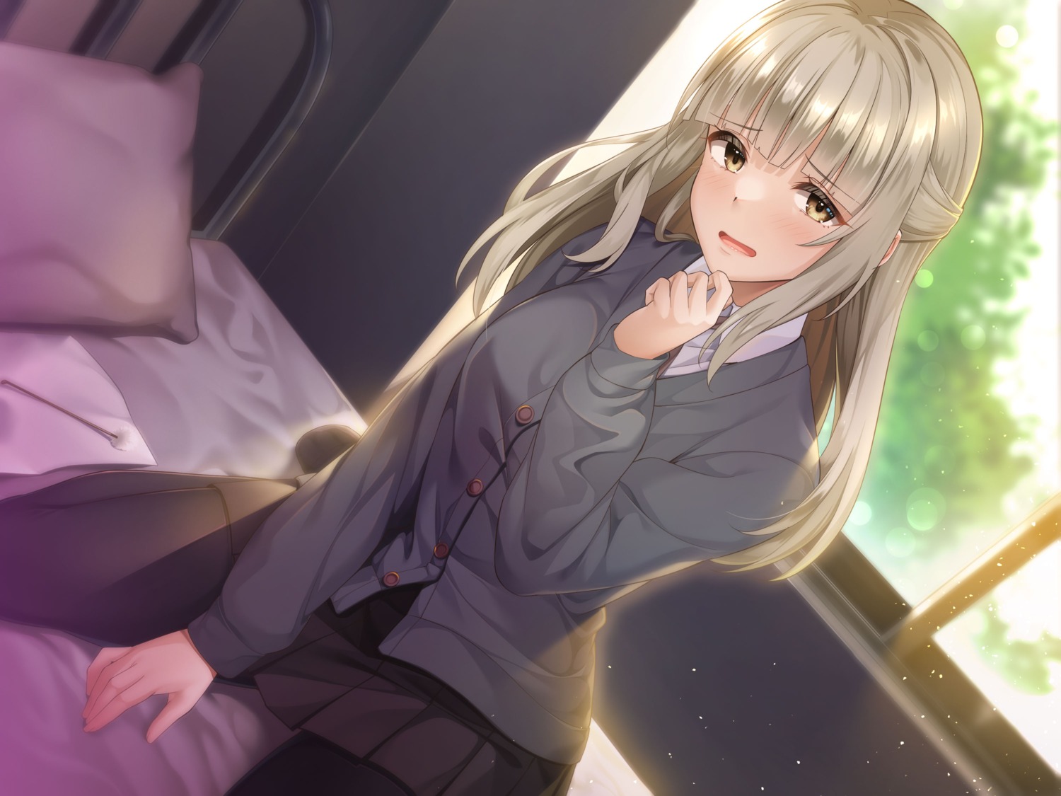 pantyhose, raro, seifuku, super_nagoyaka, sweater