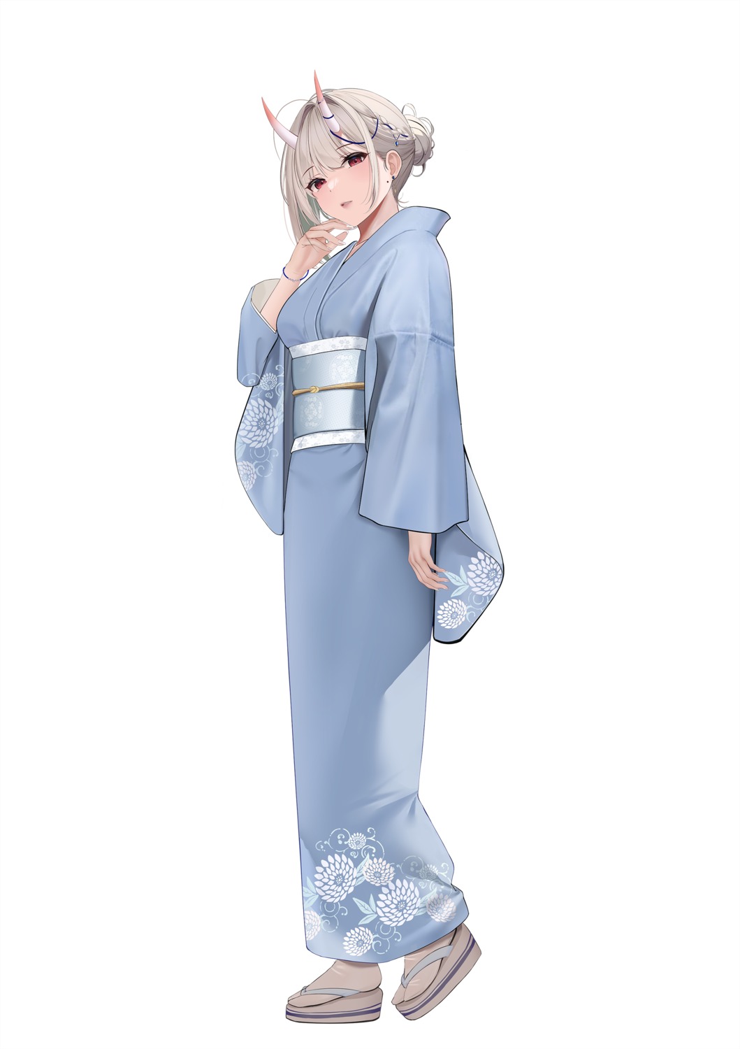 horns, kimono, muka_tsuku