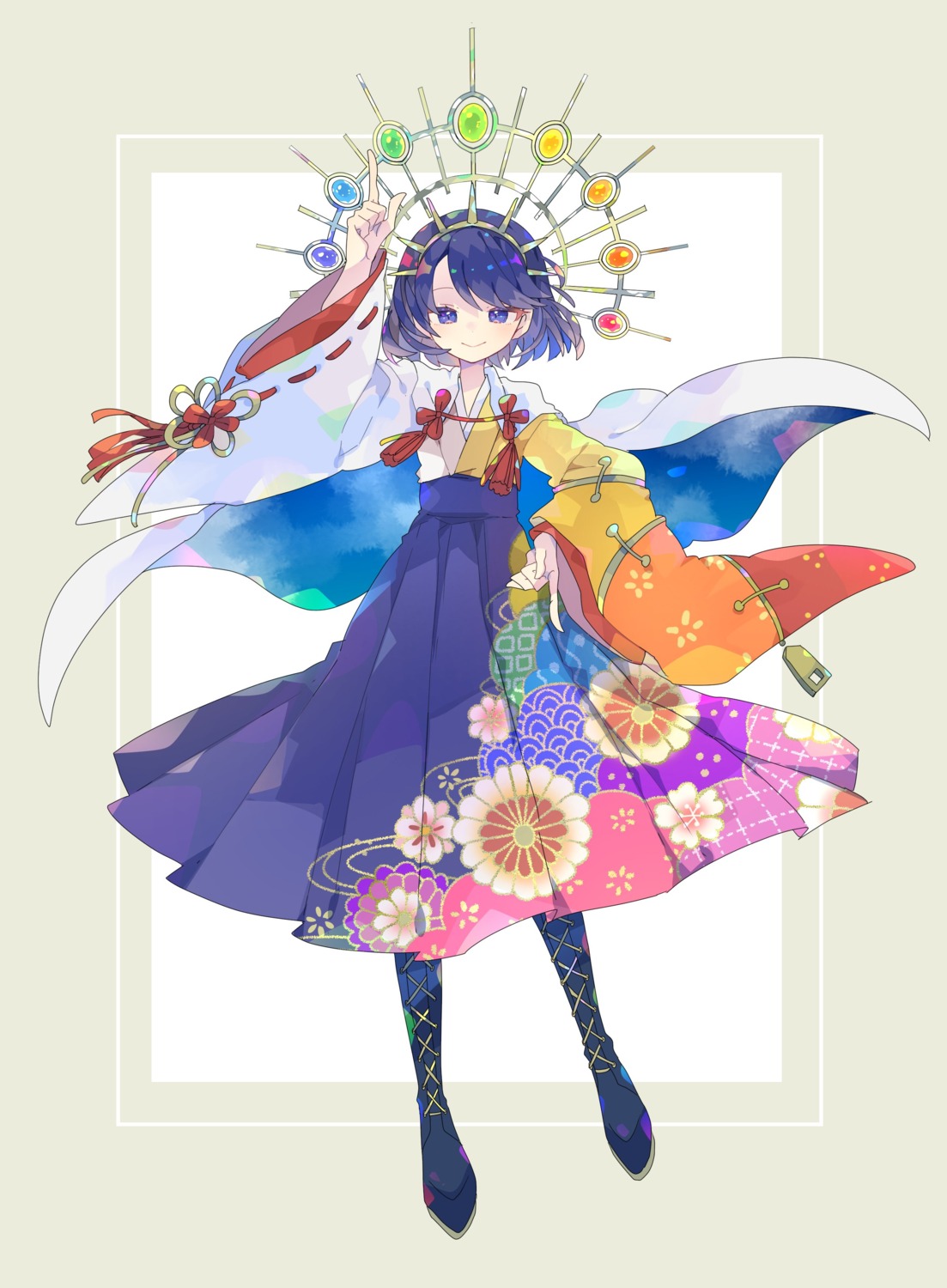 japanese_clothes, niko_rashika, tenkyuu_chimata, touhou