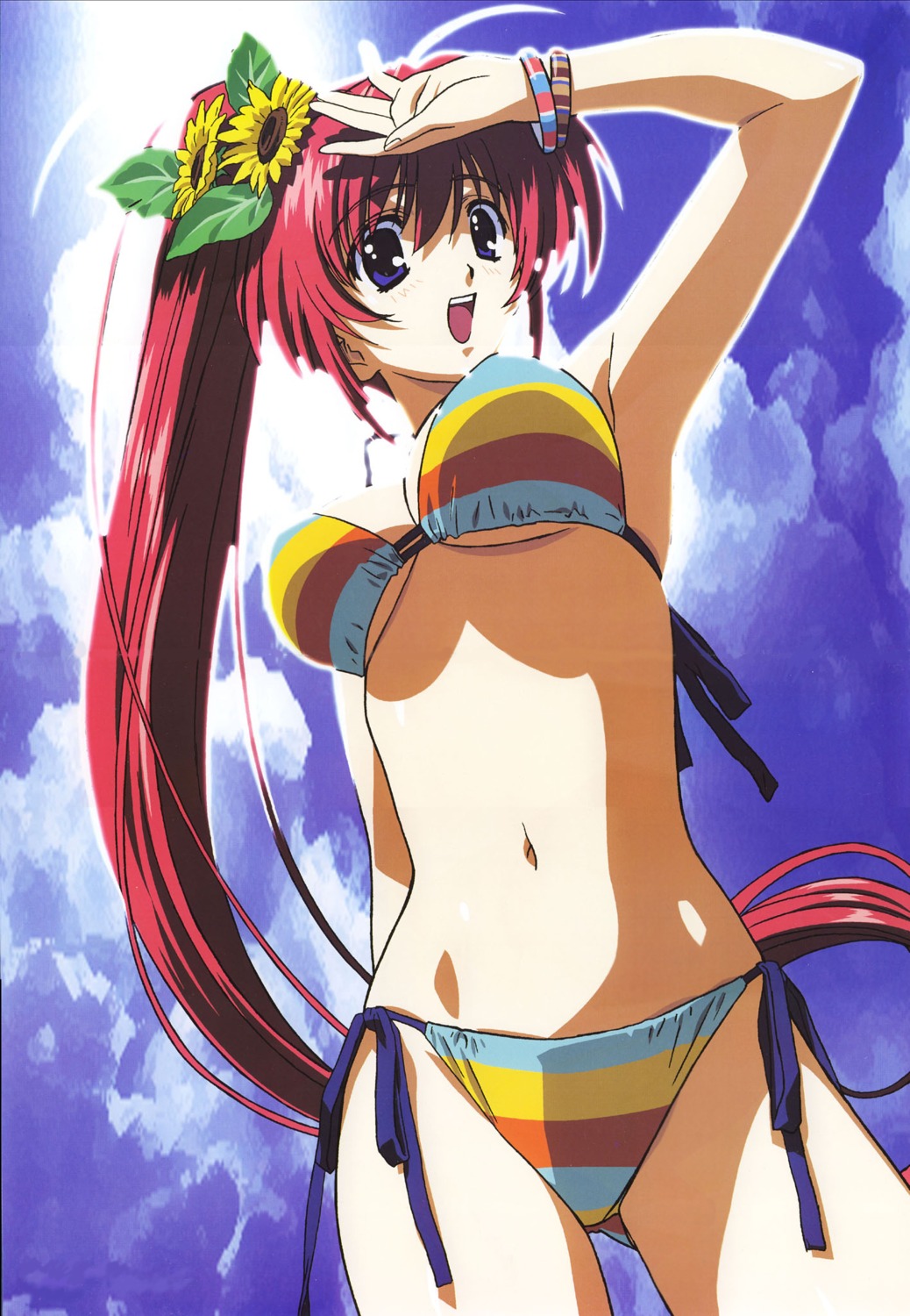 bikini, comic_party, swimsuits, takase_mizuki