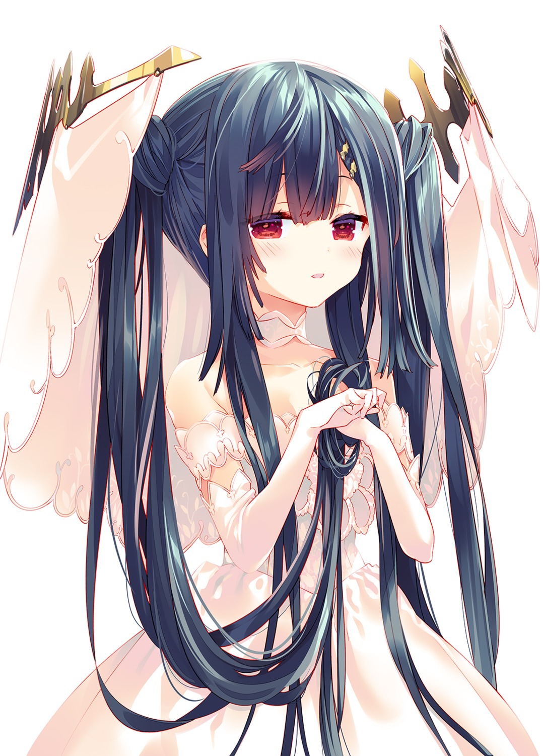 arikawa_satoru, dress, flower_knight_girl, wedding_dress
