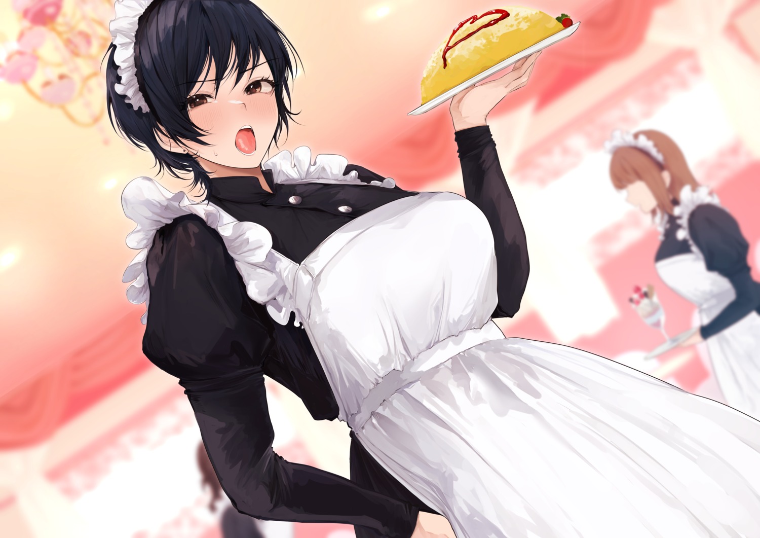akito_(d30n26), maid, waitress