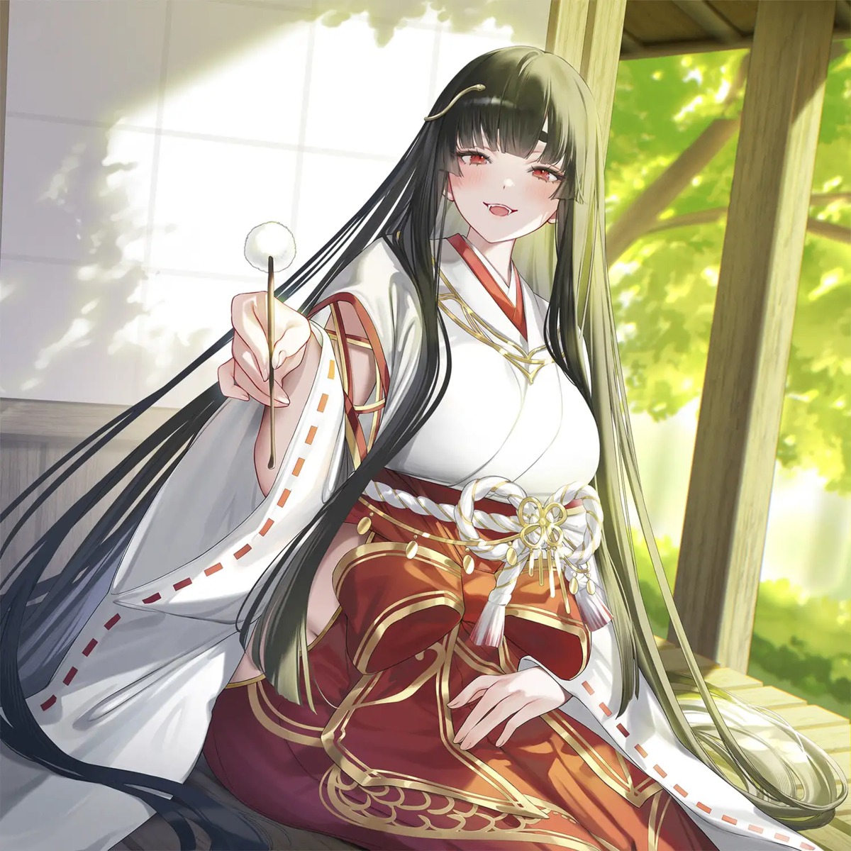 kuma_daigorou, miko, nopan