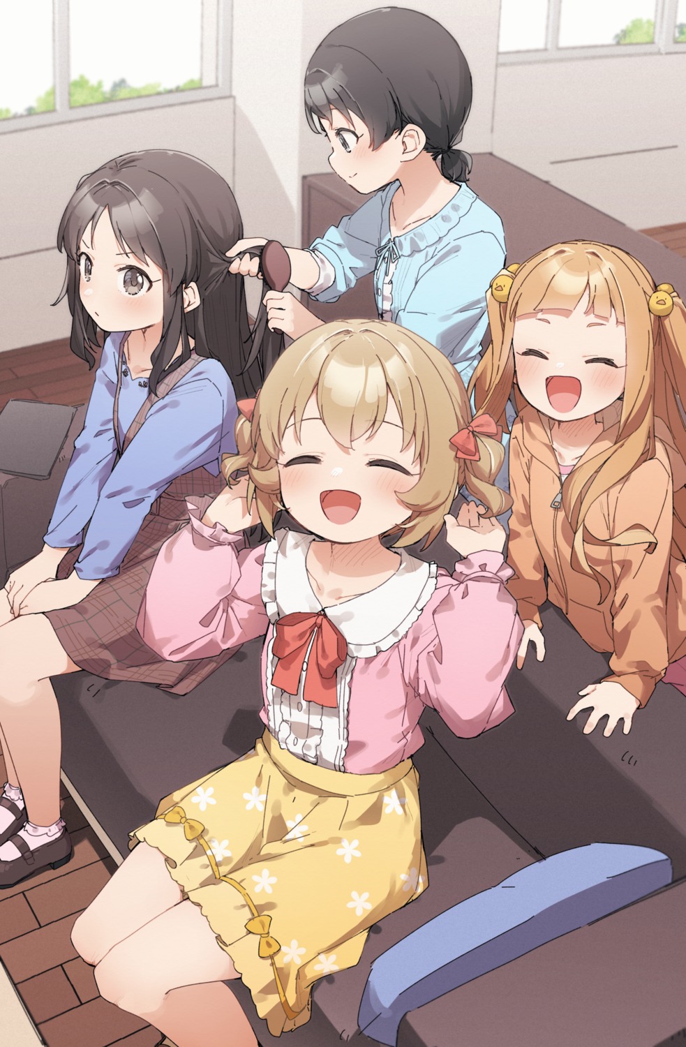 dress, ichihara_nina, koga_koharu, kusaka_shi, sasaki_chie, tachibana_arisu, the_idolm@ster, the_idolm@ster_cinderella_girls