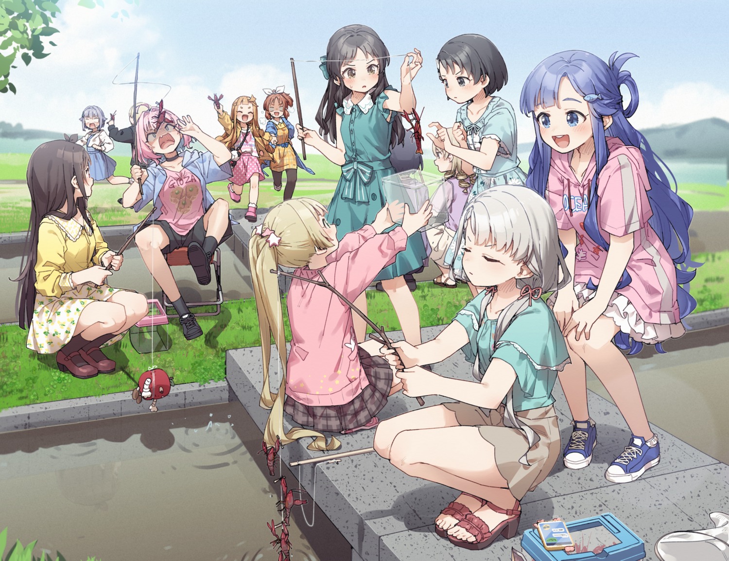 abe_nana, asari_nanami, dress, hayasaka_mirei, heels, hisakawa_nagi, ichihara_nina, koshimizu_sachiko