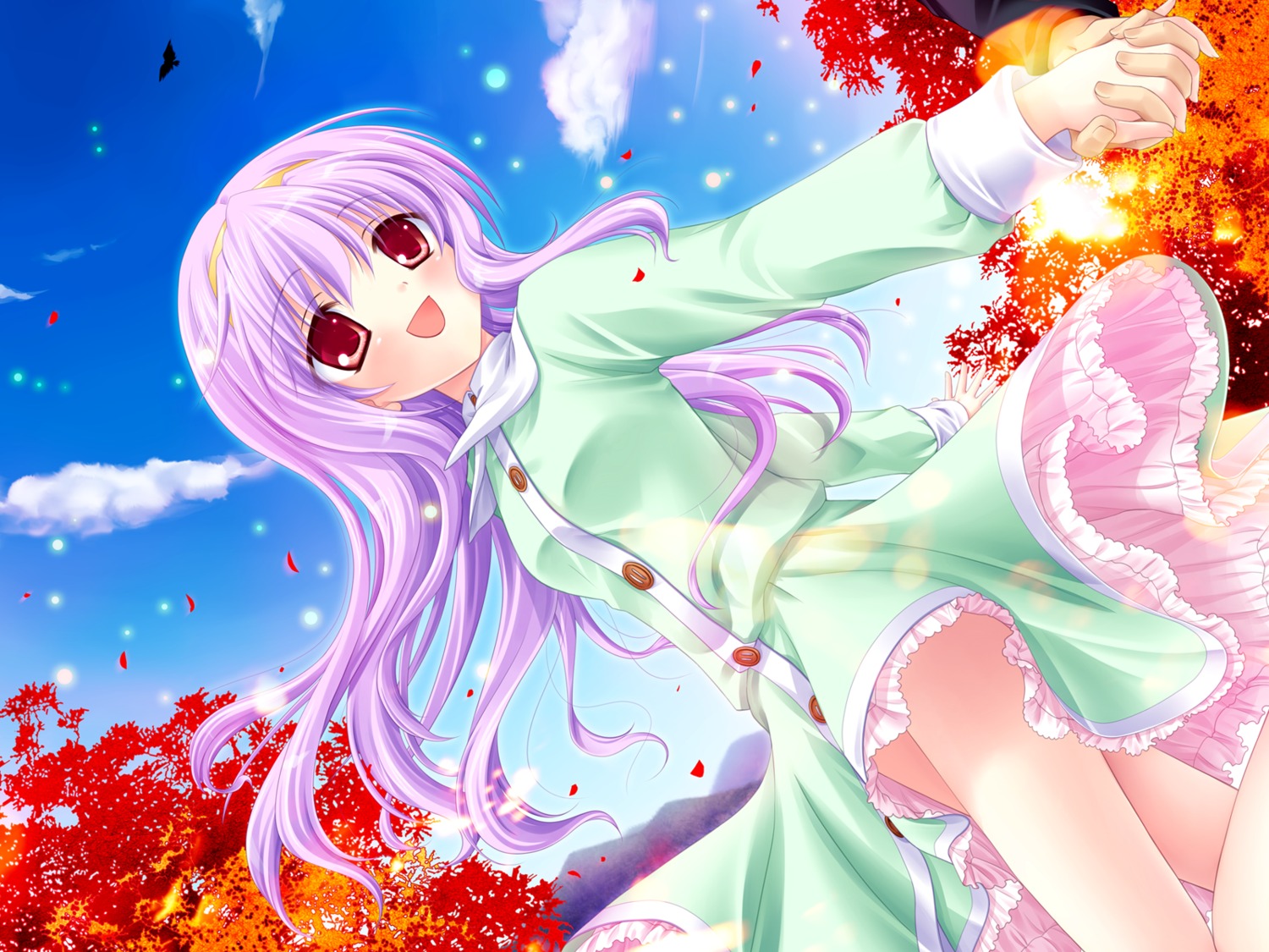 canvas_3, dress, hamada_mari, wallpaper, yamabuki_renge_(canvas)
