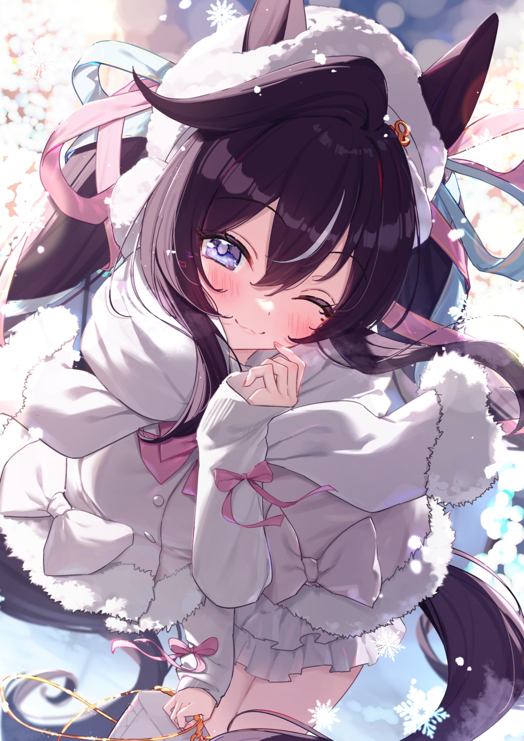 animal_ears, saboten_mushi, tail, uma_musume_pretty_derby, vivlos_(umamusume)