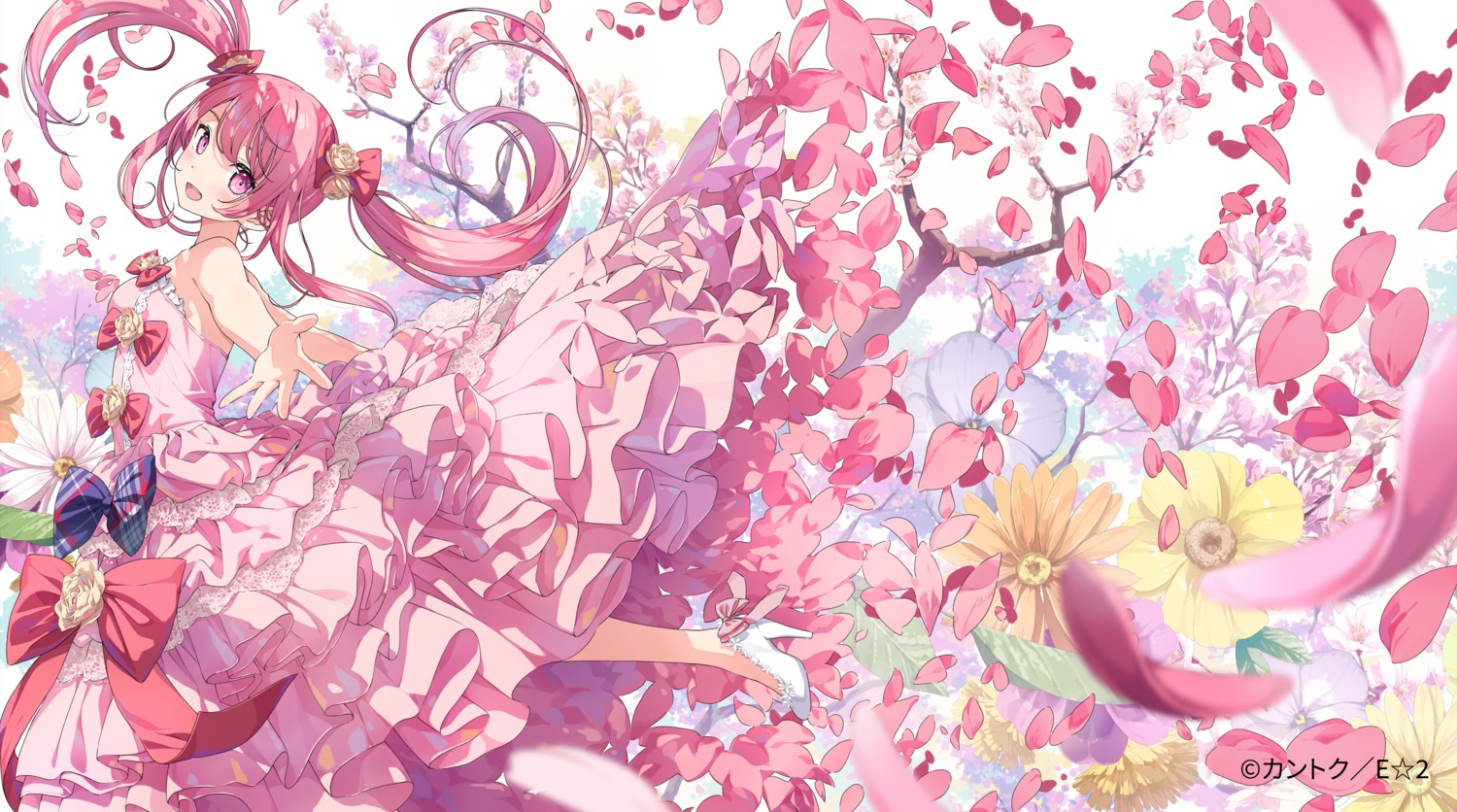 dress, heels, jpeg_artifacts, kantoku, kurumi_(kantoku)