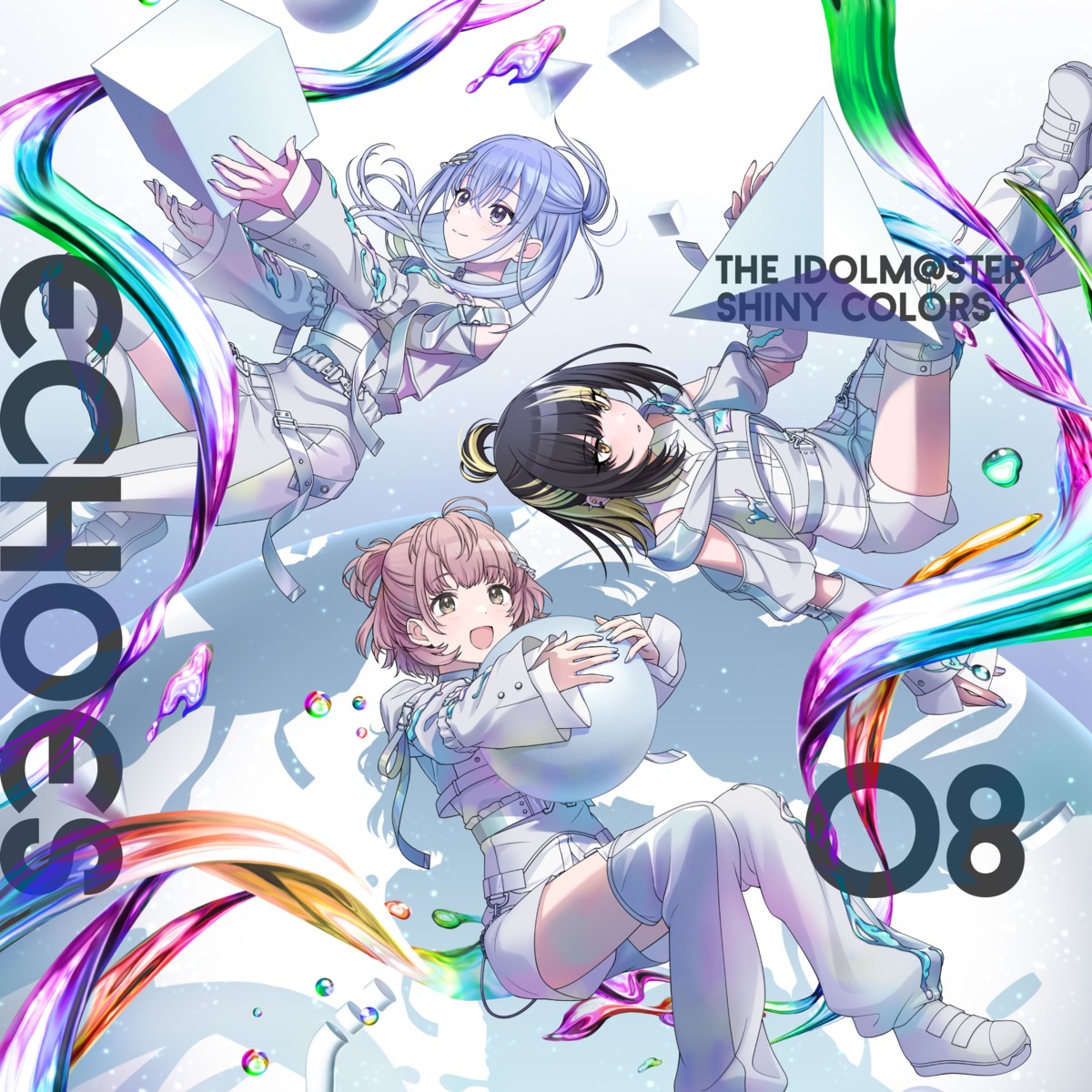 disc_cover, ikaruga_luca, ikuta_haruki, im@ssc_kaihatsu_team, suzuki_hana, the_idolm@ster, the_idolm@ster_shiny_colors, thighhighs