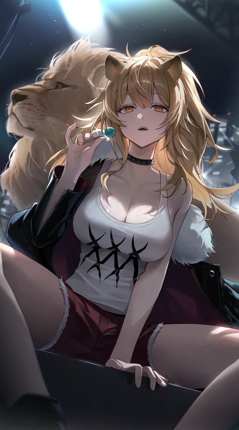 animal_ears, arknights, ryugisa, siege_(arknights)