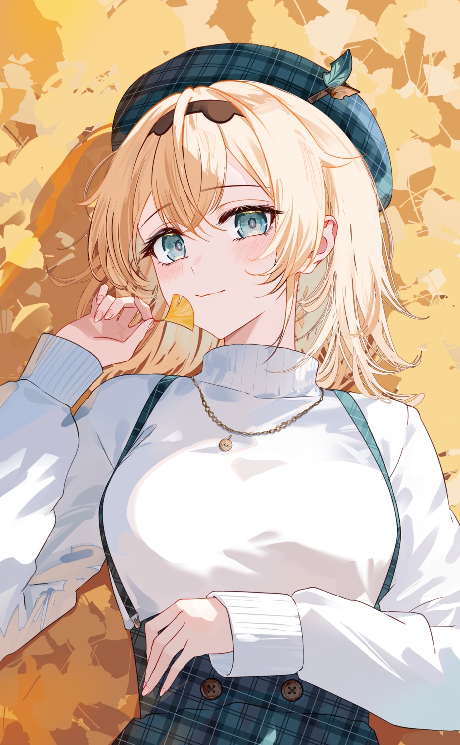 hololive, kazama_iroha, sweater, zakimpo