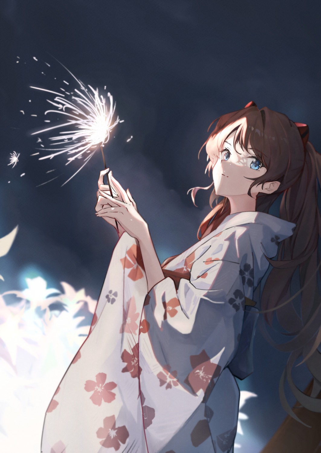 kissshotmagia, neon_genesis_evangelion, souryuu_asuka_langley, yukata