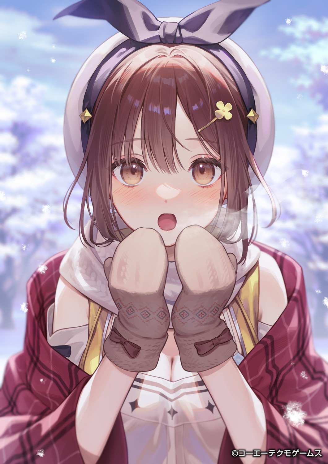 atelier, atelier_resleriana, atelier_ryza, cleavage, esukee, koei_tecmo, reisalin_stout