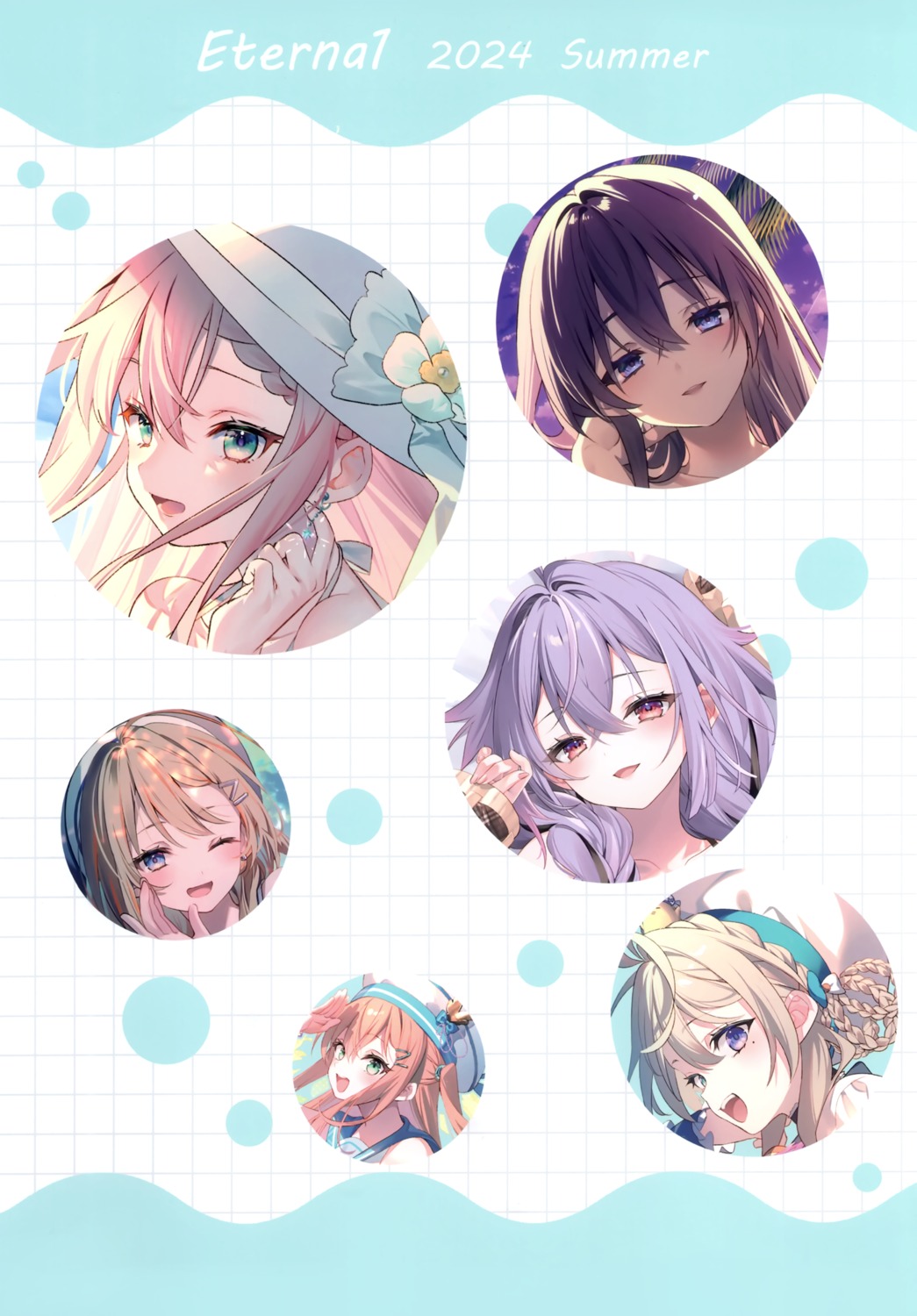 eterna, heterochromia, hiyoku_no_crosspiece, honami_azusa, luanastia_fluegel, nanashi_inc., rianastia_fluegel, riichu