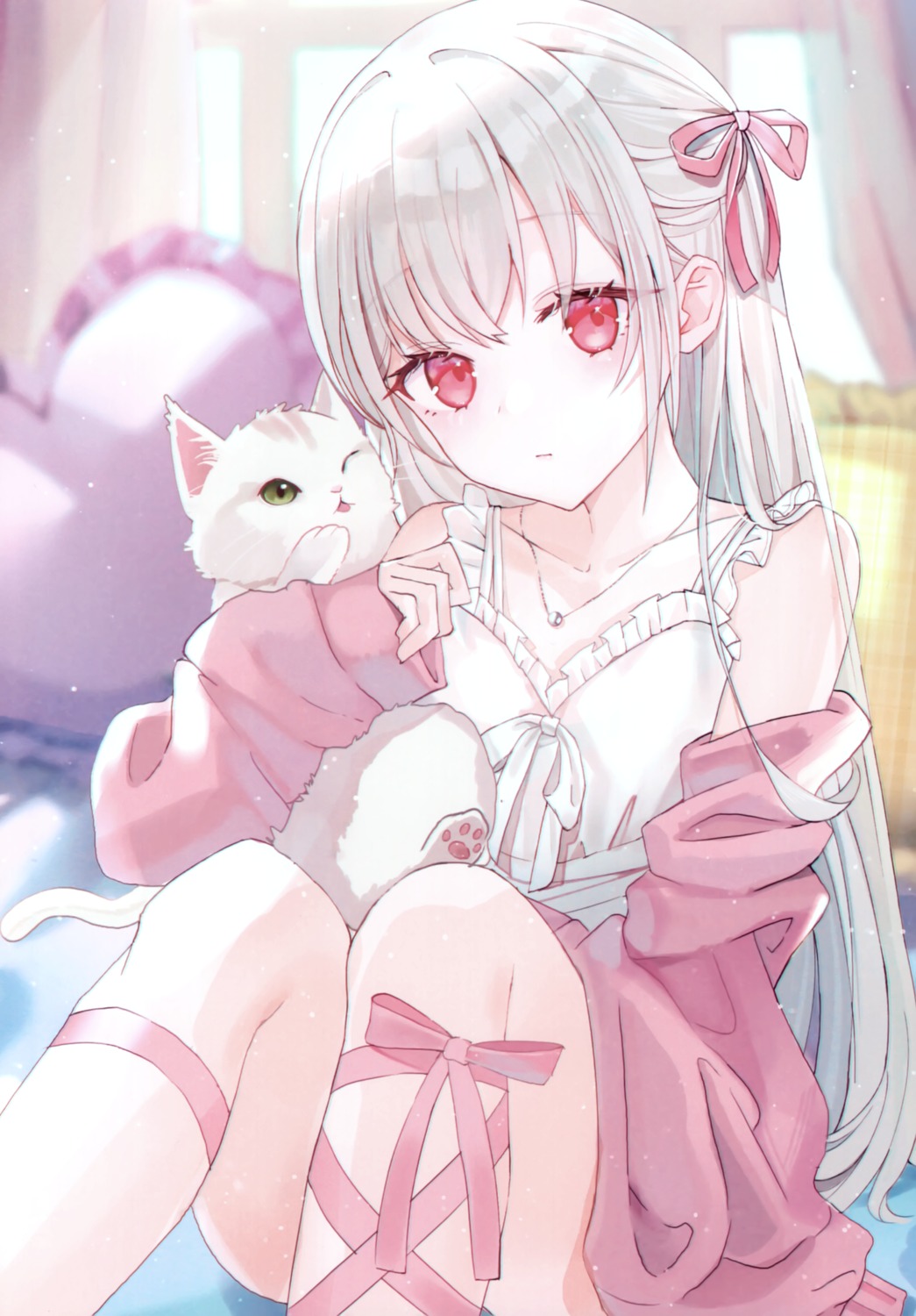 iren, irenlovel, lingerie, neko, pajama