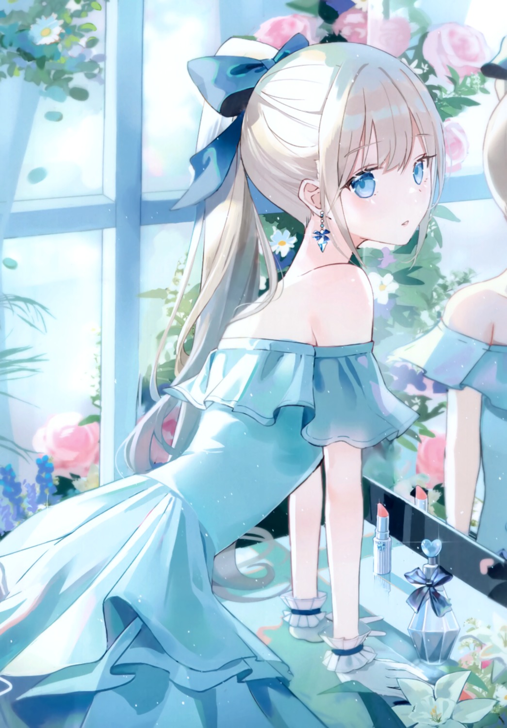 dress, iren, irenlovel, no_bra, wedding_dress