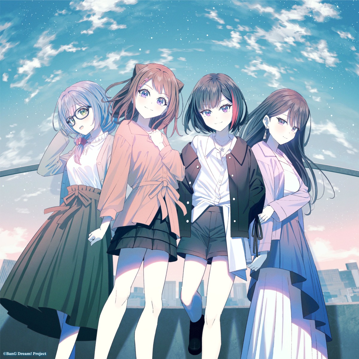 asahi_rokka, bang_dream!, bang_dream!_it's_mygo!!!!!, disc_cover, dress_shirt, komizuki, megane, mitake_ran