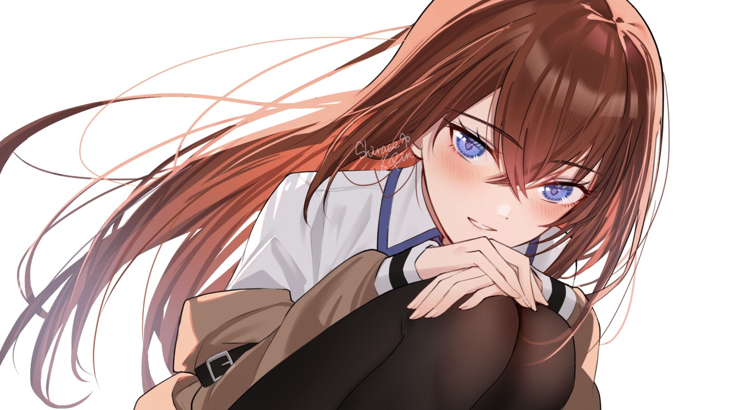 makise_kurisu, pantyhose, shirase_rin, steins;gate