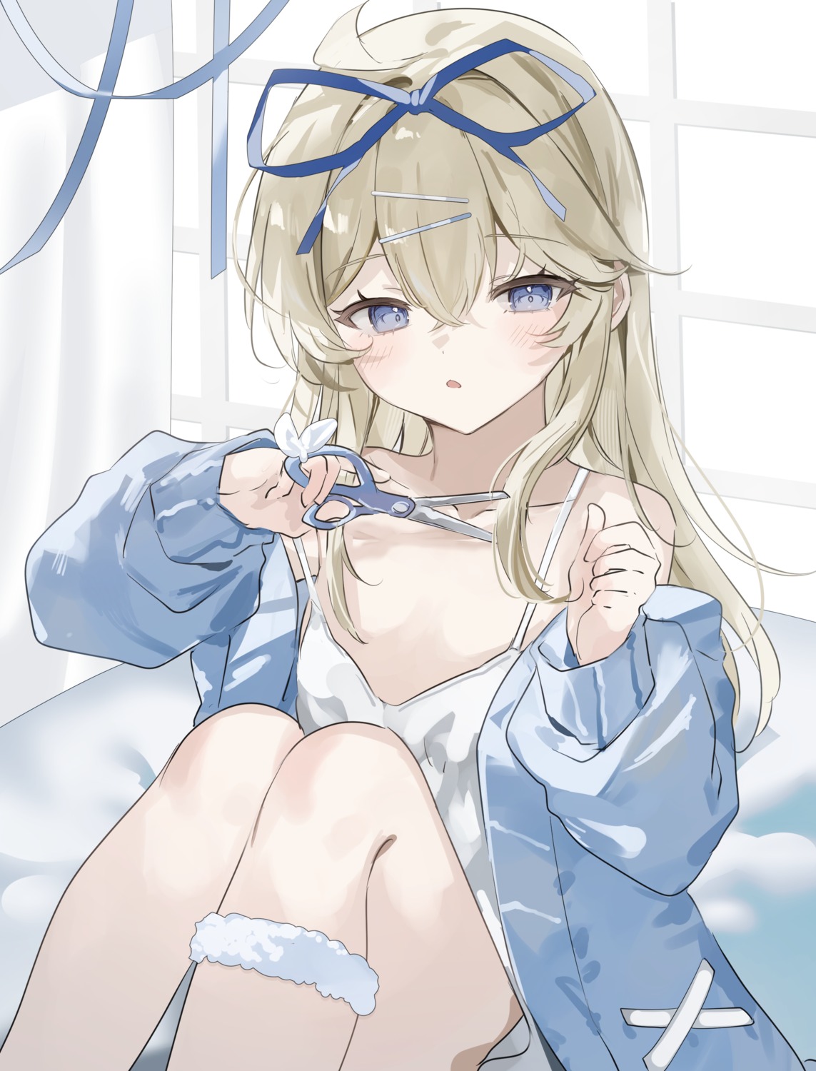 no_bra, sorani_(kaeru0768), sweater