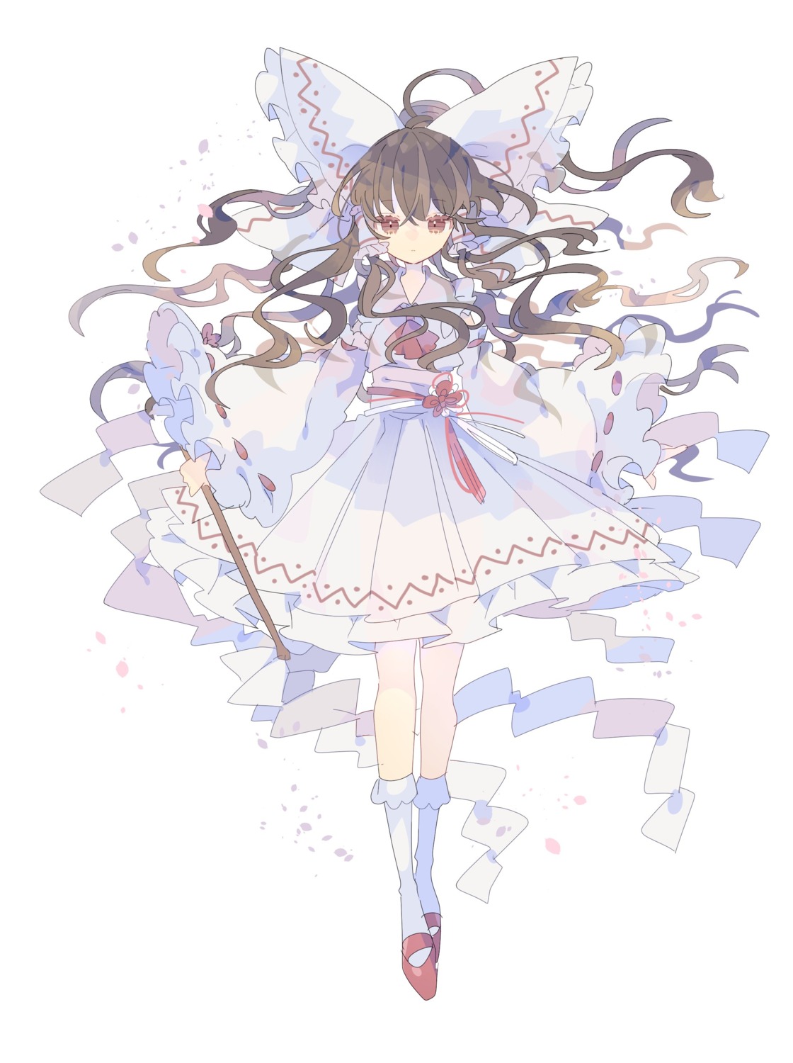 hakurei_reimu, miko, niko_rashika, touhou