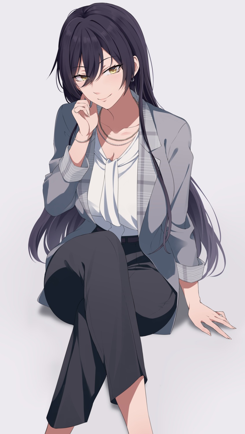 cleavage, shirase_sakuya, tagme, the_idolm@ster, the_idolm@ster_shiny_colors