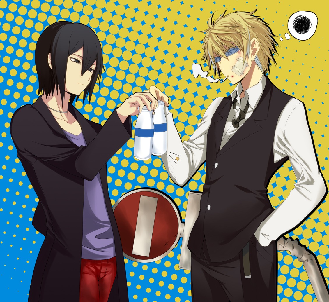 durarara!!, heiwajima_kasuka, heiwajima_shizuo