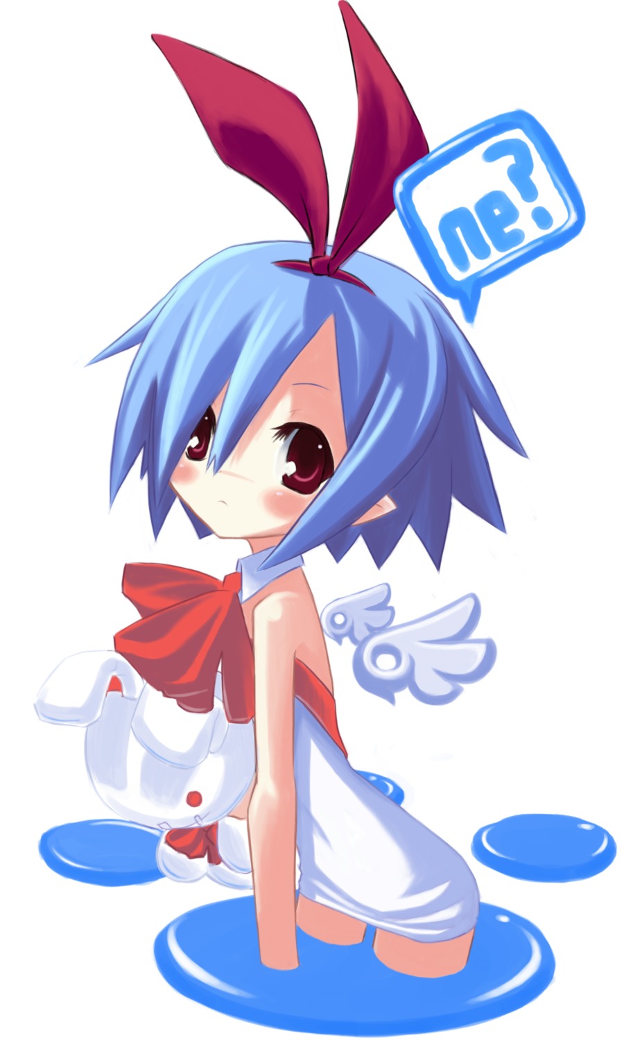 disgaea, nekonyaanyaa, pleinair, usagi, wings