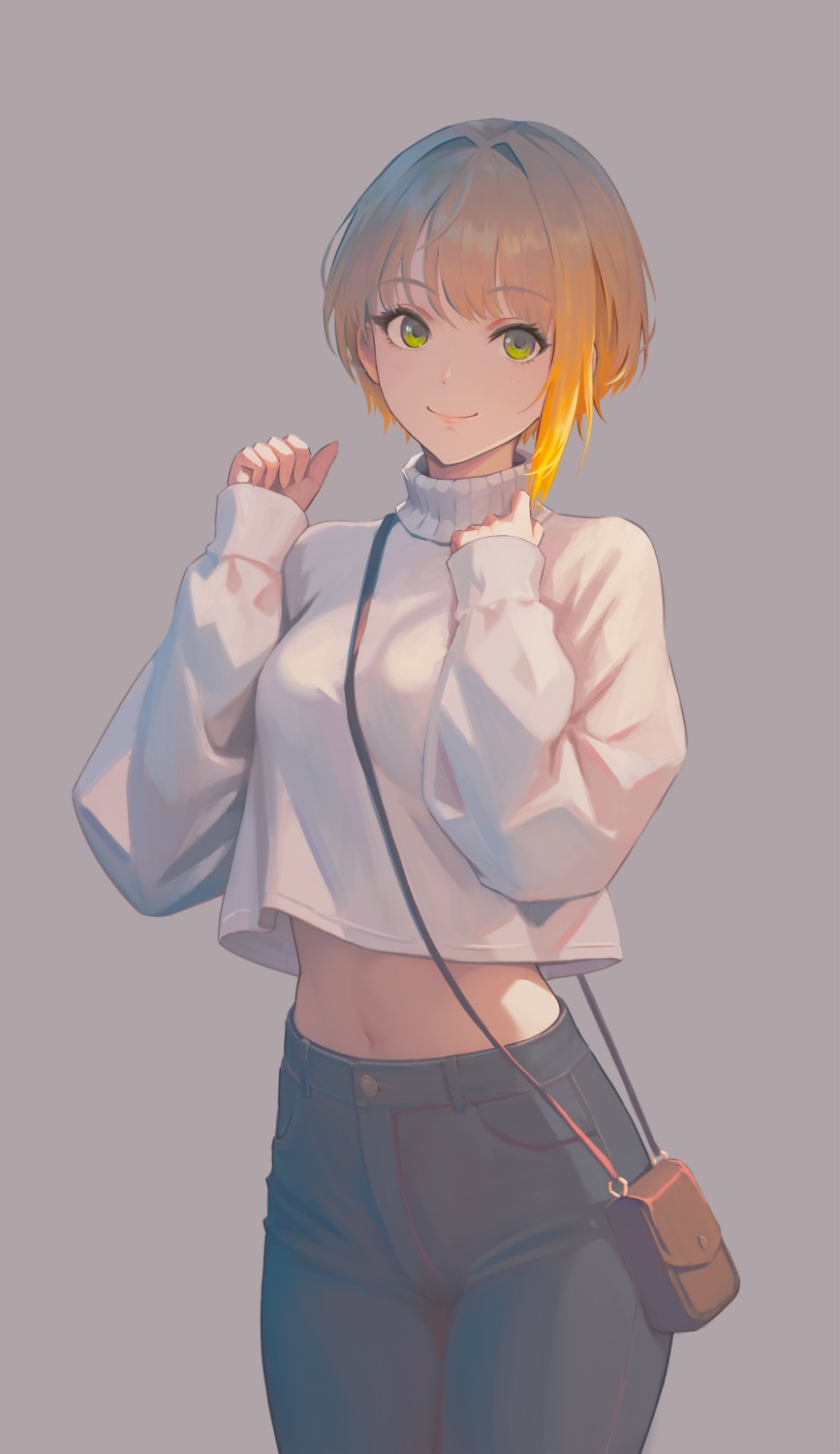 miyamoto_frederica, qingli_ye, sweater, the_idolm@ster, the_idolm@ster_cinderella_girls