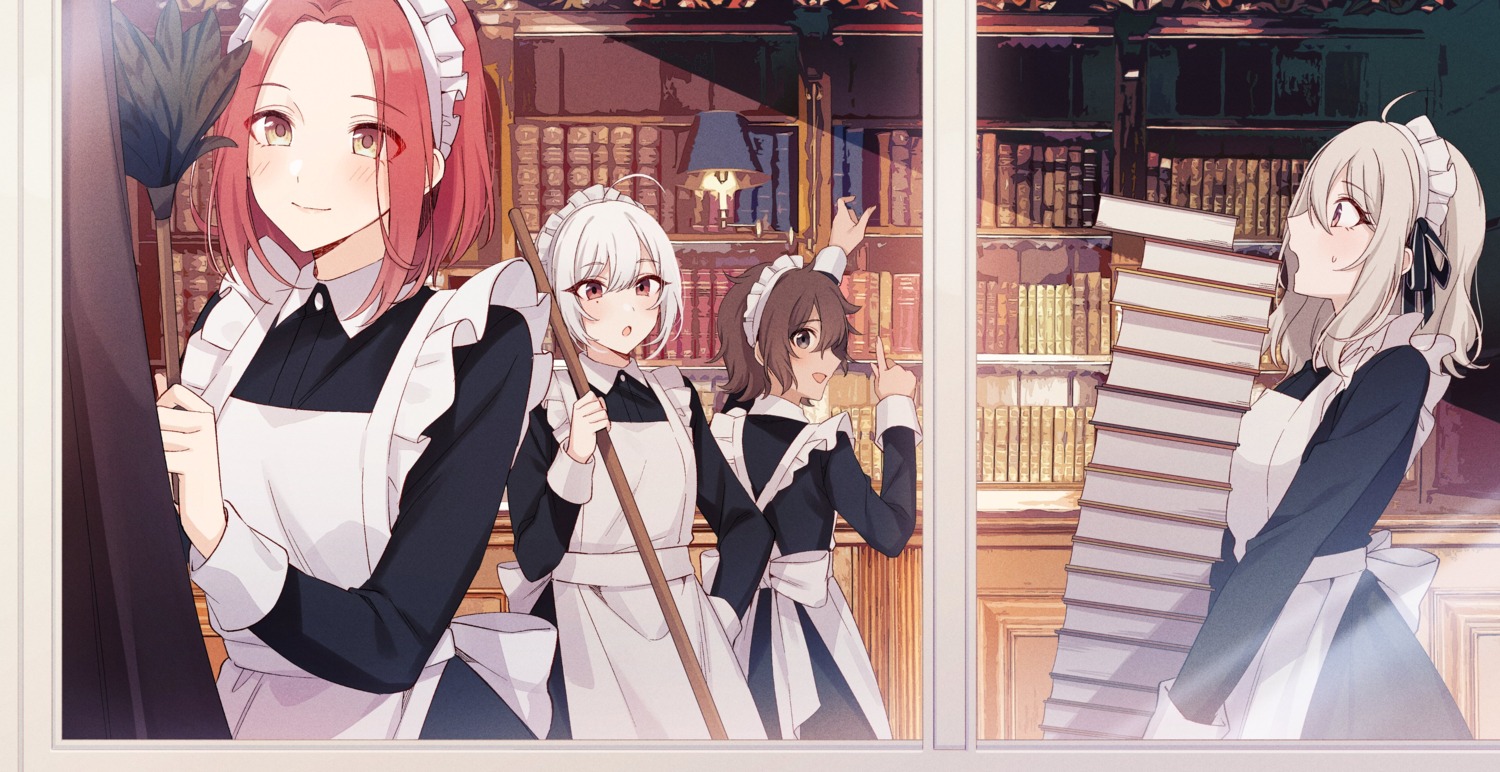 grete_(spy_kyoushitsu), lily_(spy_kyoushitsu), maid, sara_(spy_kyoushitsu), sibylla_(spy_kyoushitsu), spy_kyoushitsu, tomari