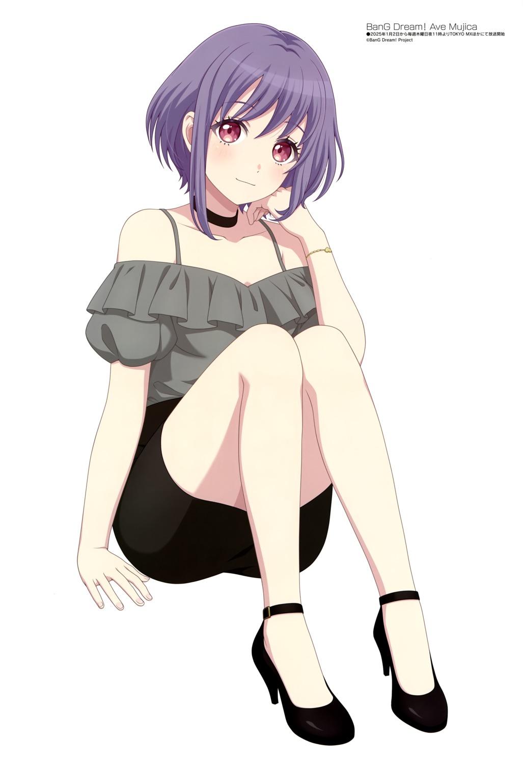 bang_dream!, bang_dream!_ave_mujica, heels, tagme, yuutenji_nyamu