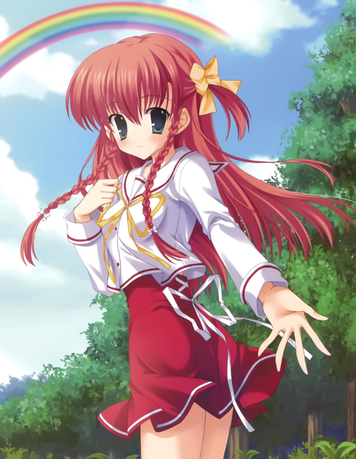 asakawa_sena, gift, mitha, seifuku