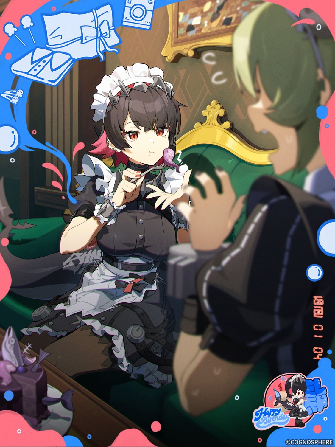corin_wickes, ellen_joe, maid, pantyhose, tagme, tail, zenless_zone_zero