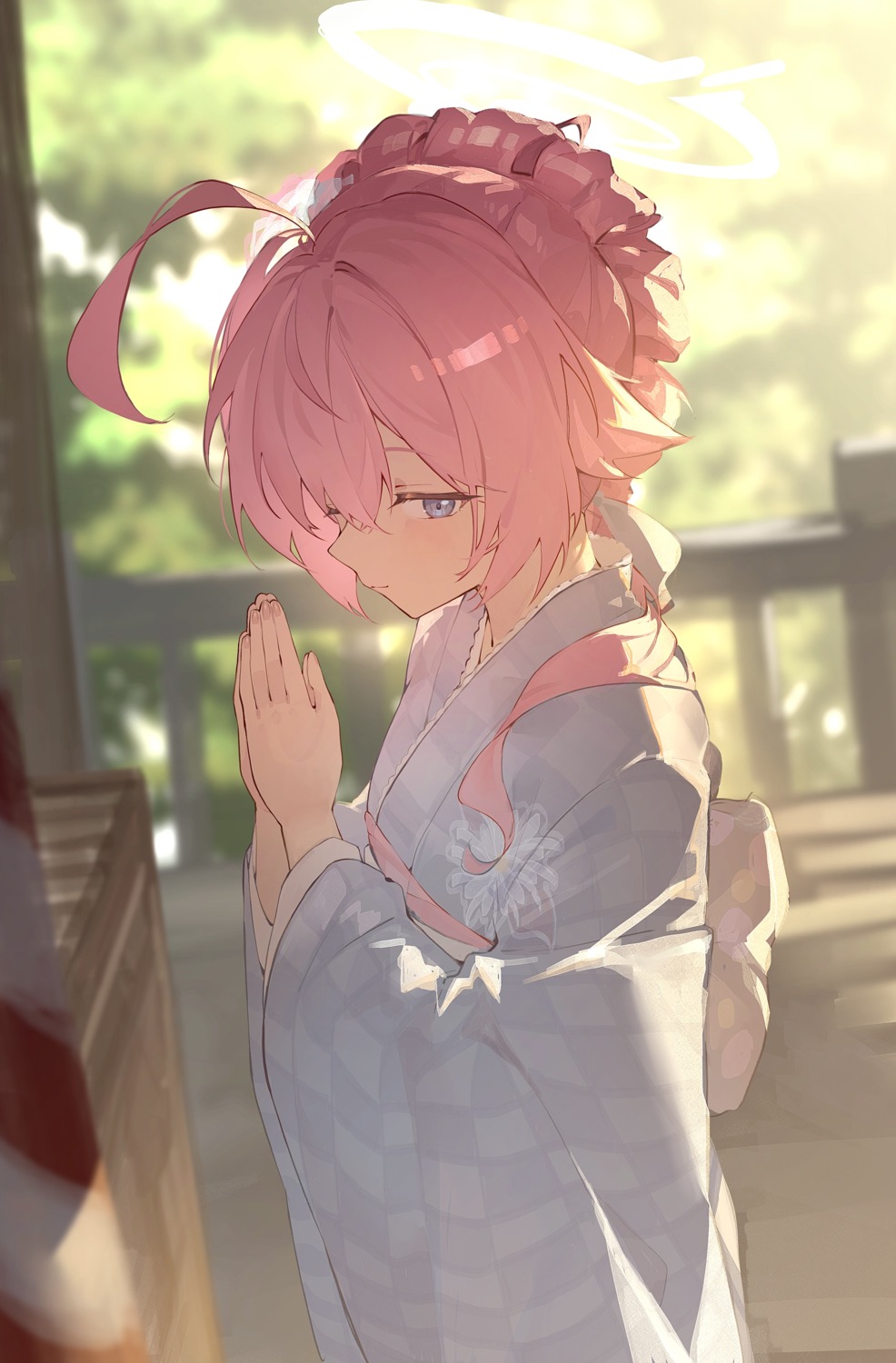 blue_archive, halo, iwashi_111, kimono, takanashi_hoshino