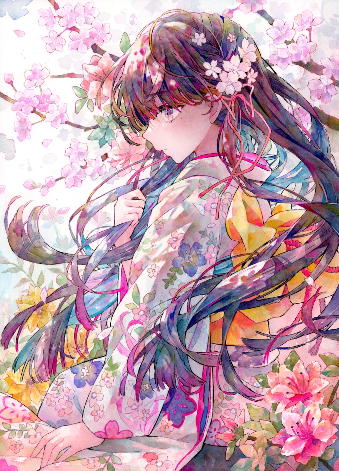 kimono, saimori_miyo, watashi_no_shiawase_na_kekkon, yukoring