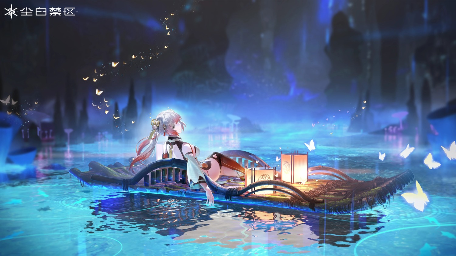 asian_clothes, bubu, landscape, no_bra, snowbreak:_containment_zone, tagme, thighhighs, torn_clothes, wallpaper, wet