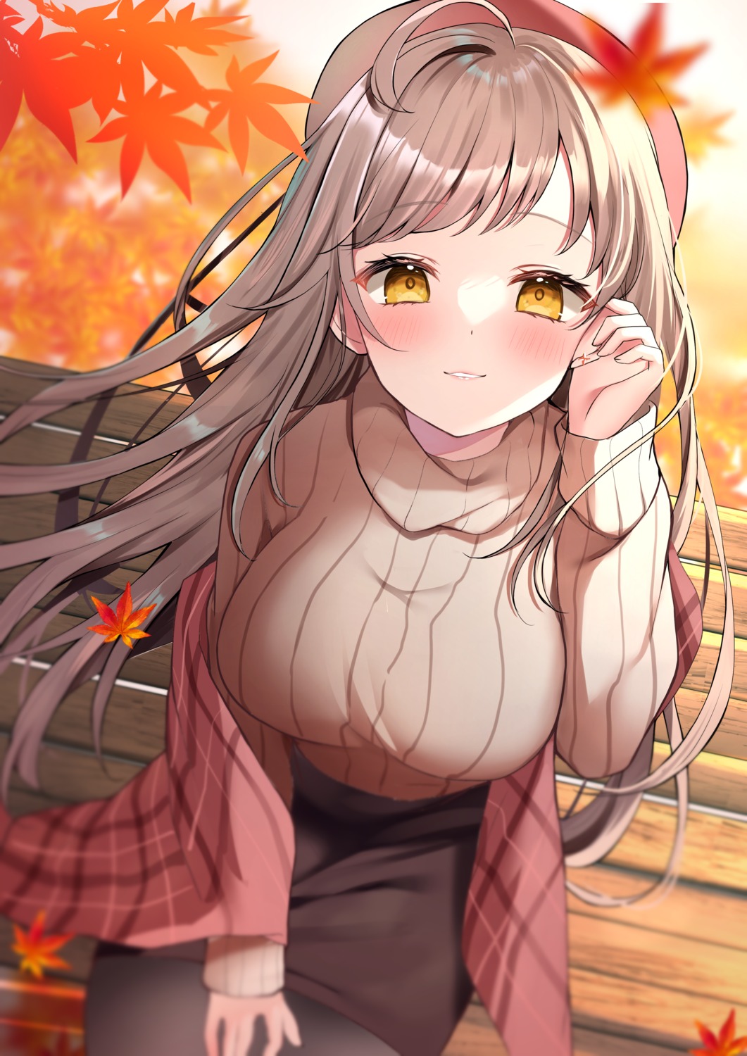 hamico, pantyhose, sweater