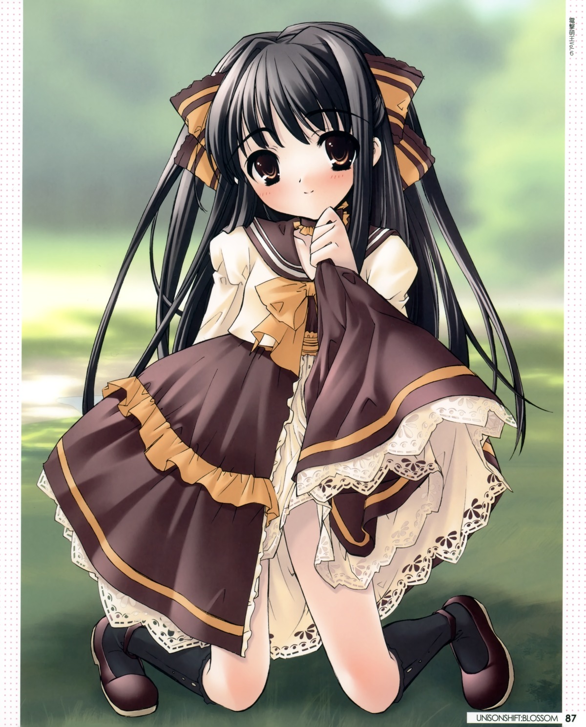 dress, ito_noizi, komorebi_ni_yureru_tama_no_koe, skirt_lift, sui