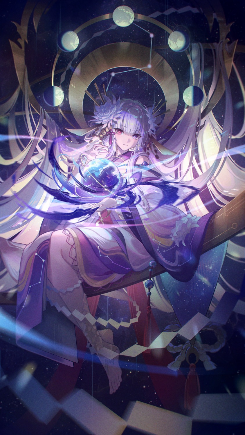 heterochromia, japanese_clothes, kyusoukyu