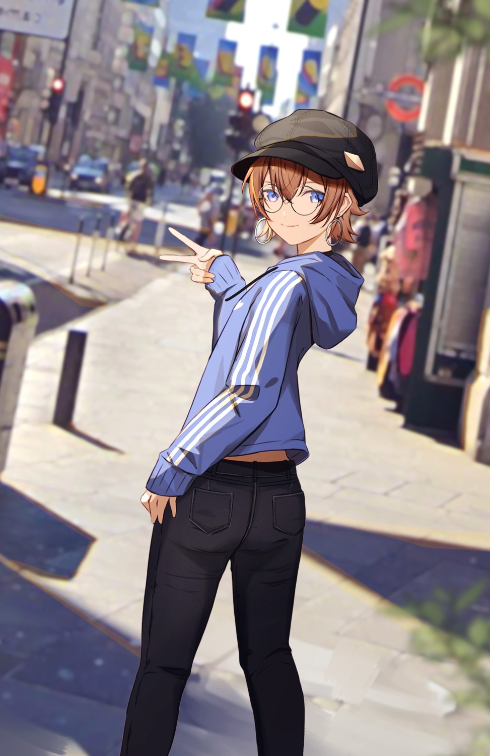 ass, kuroko1604, megane, photo