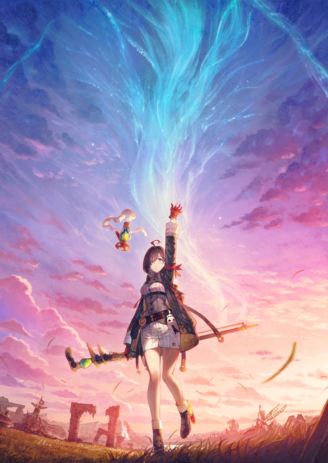 atelier, atelier_yumia, benitama, flammi, gun, heels, koei_tecmo, landscape