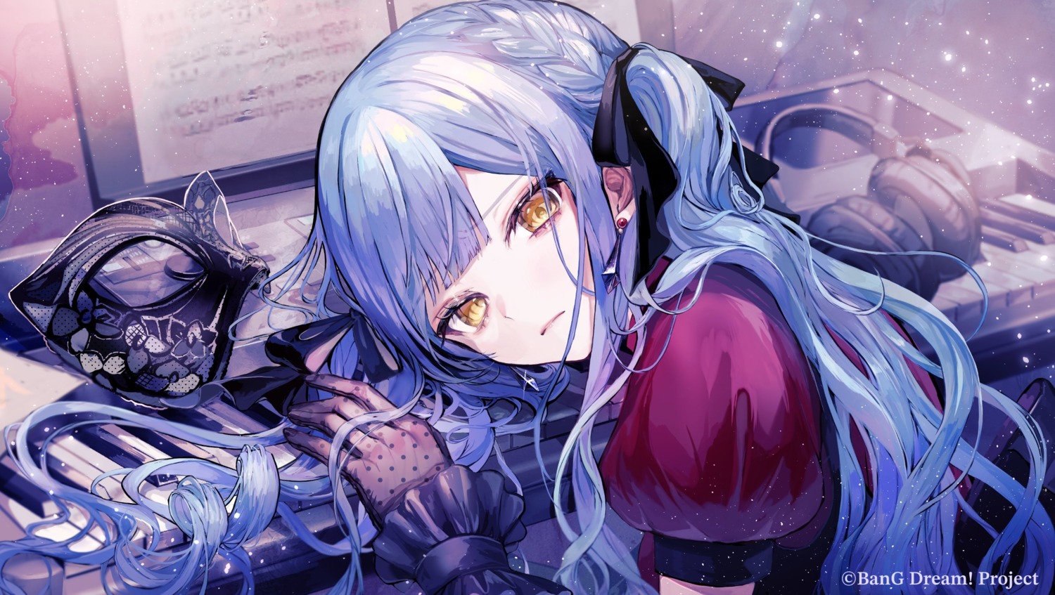 bang_dream!, bang_dream!_ave_mujica, pipi_(hana_no_orchestra), see_through, togawa_sakiko, uniform