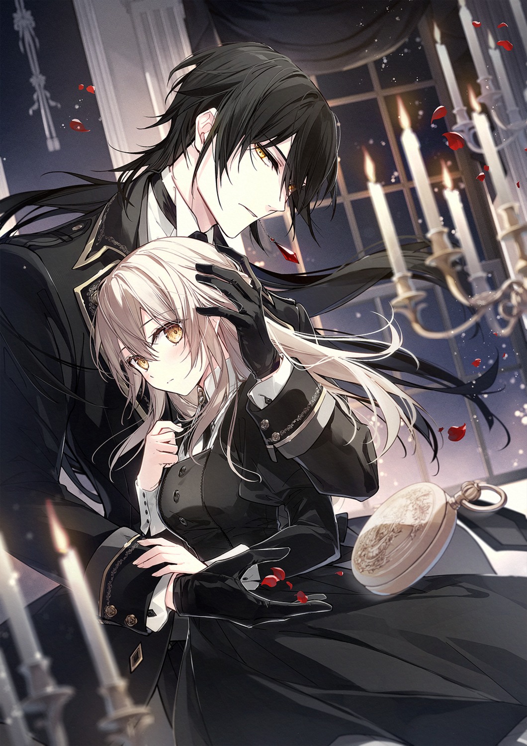 annelise_(mochizuki_shiina), dress, karisome_no_shitsuji_to_koushaku_no_himegoto, lucas_vandelvelde, mochizuki_shiina