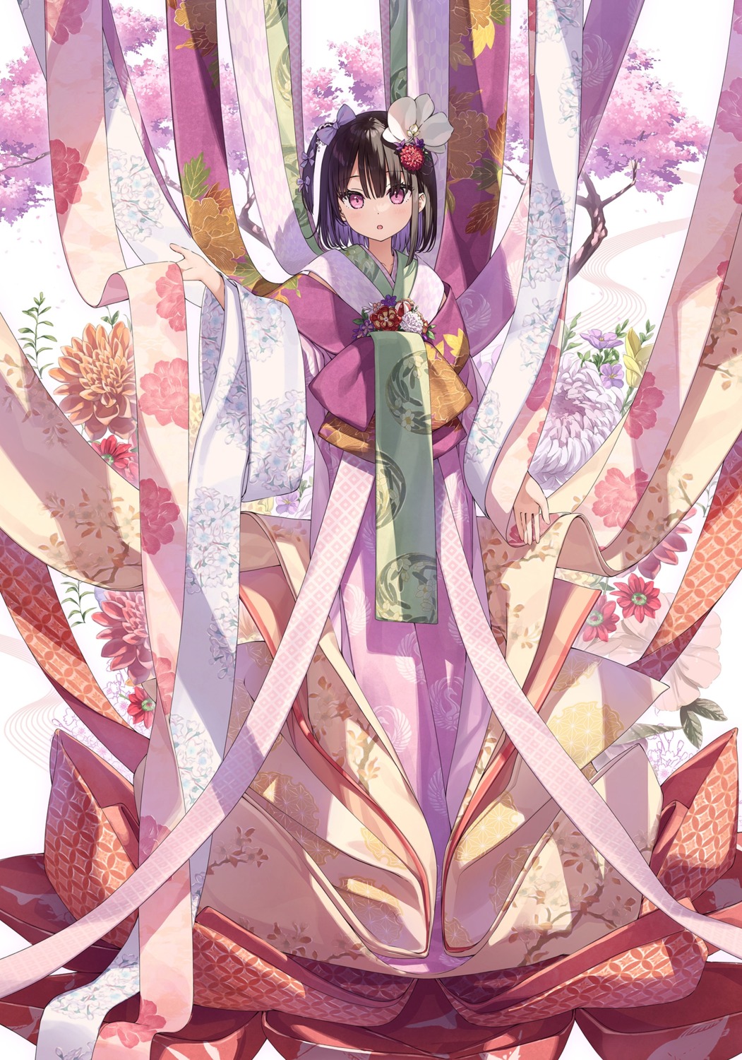 kantoku, kimono, shizuku_(kantoku)