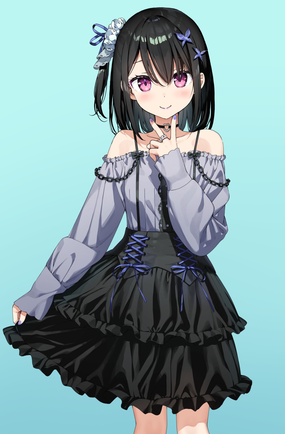 kantoku, shizuku_(kantoku), skirt_lift