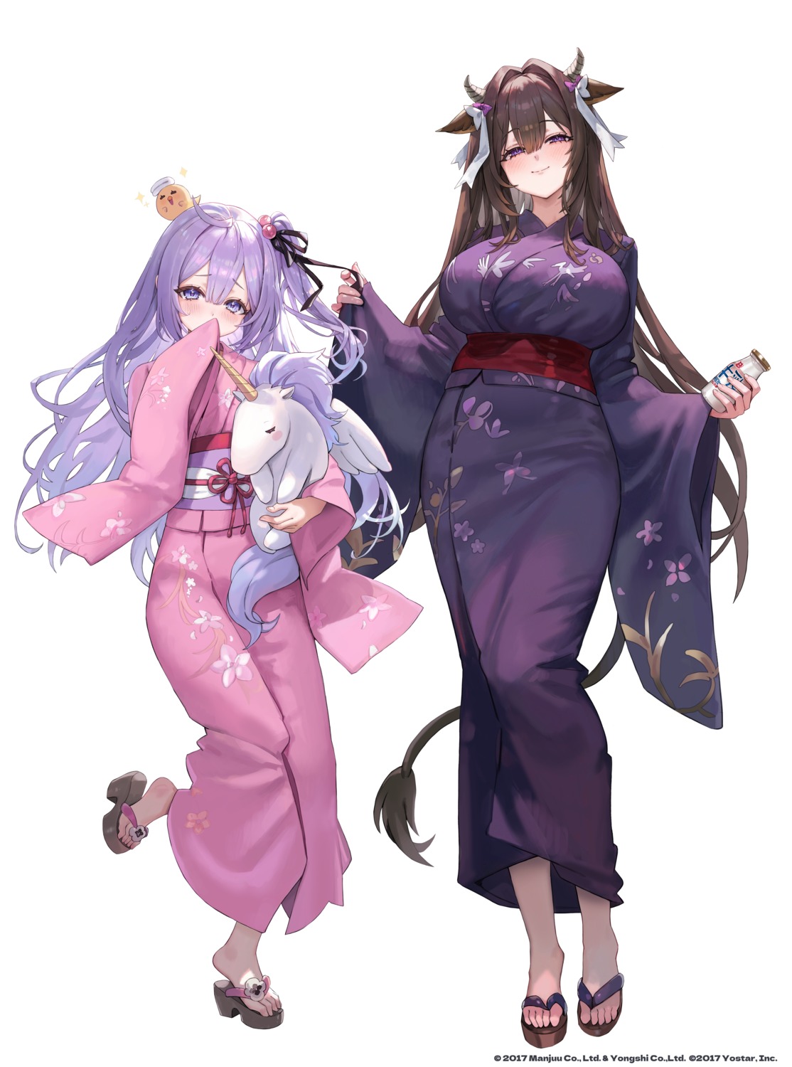 animal_ears, azur_lane, freng, horns, kashino_(azur_lane), manjuu_(azur_lane), tail, unicorn_(azur_lane)