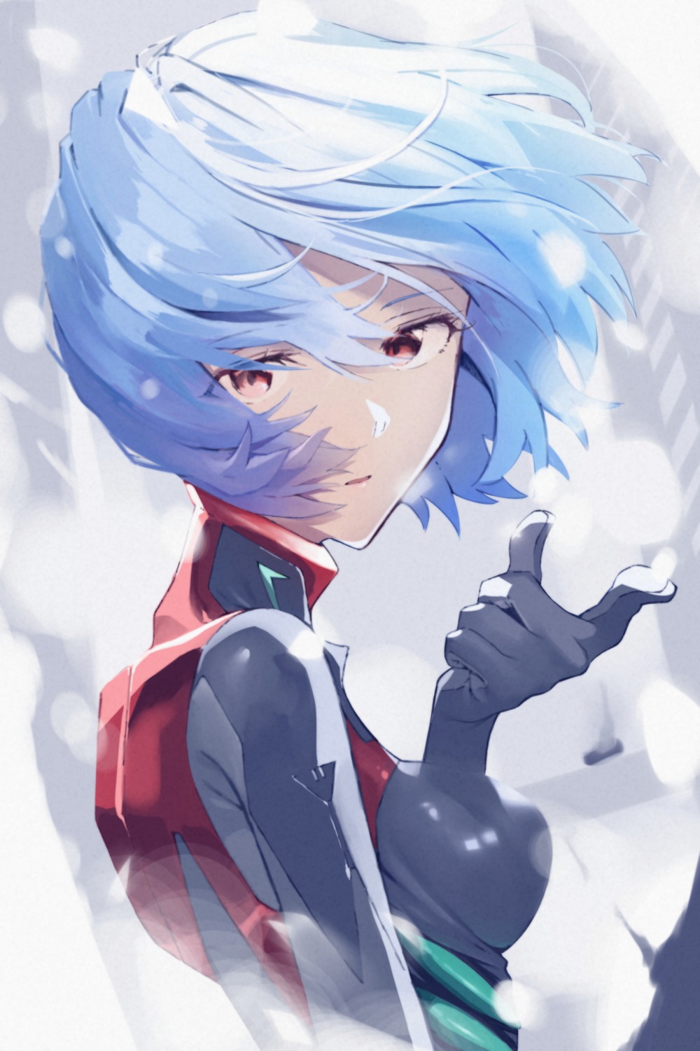 ayanami_rei, bodysuit, neon_genesis_evangelion, yagisawa_teru