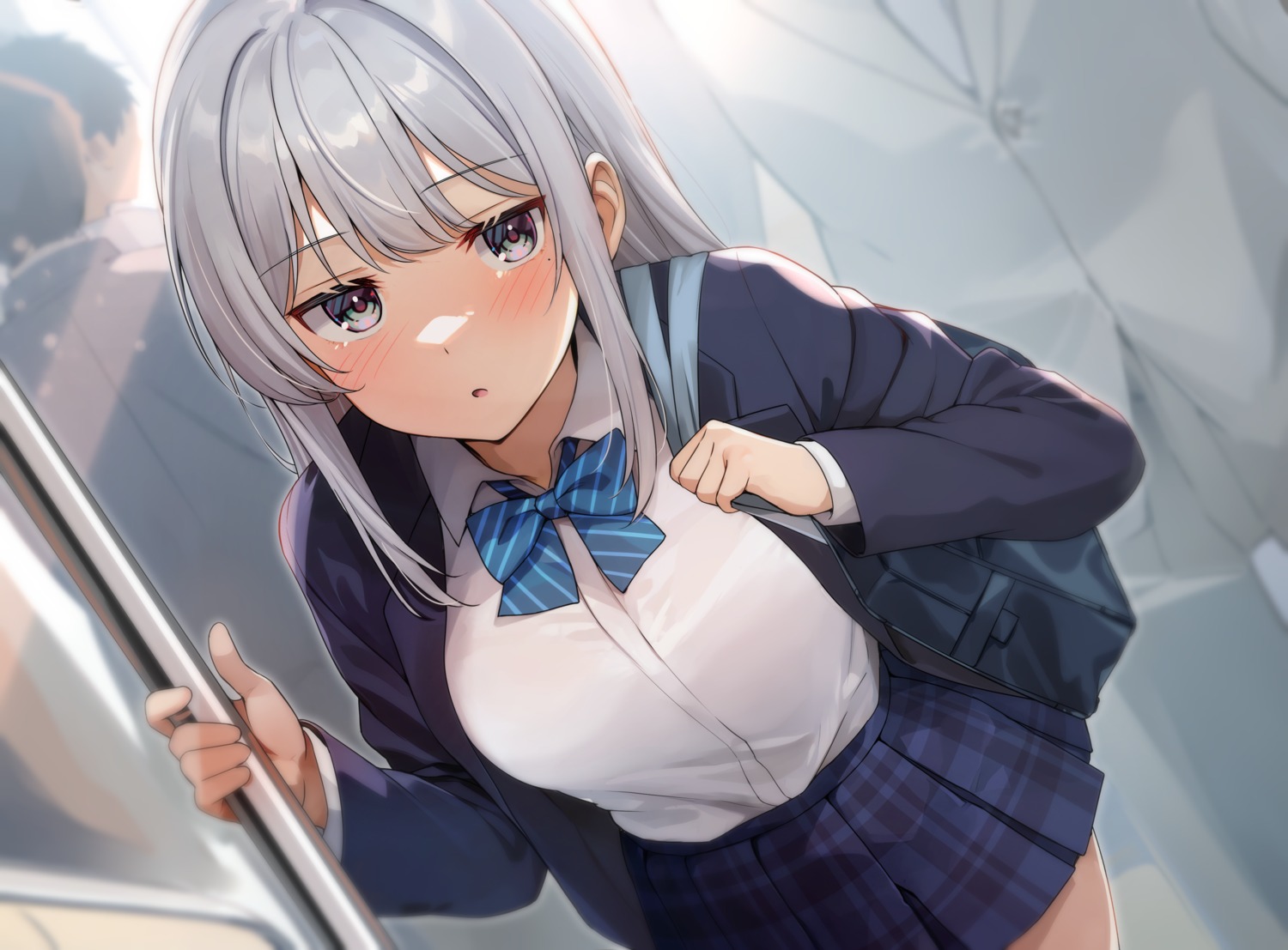 aqua_pocket, see_through, seifuku, shiitake_taishi