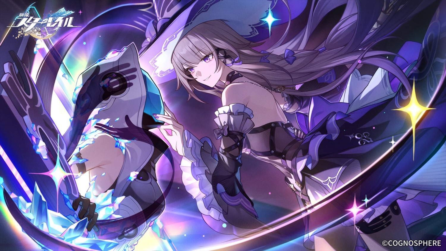 garter, herta, honkai:_star_rail, messenger, no_bra, pantyhose, tagme, wallpaper, witch