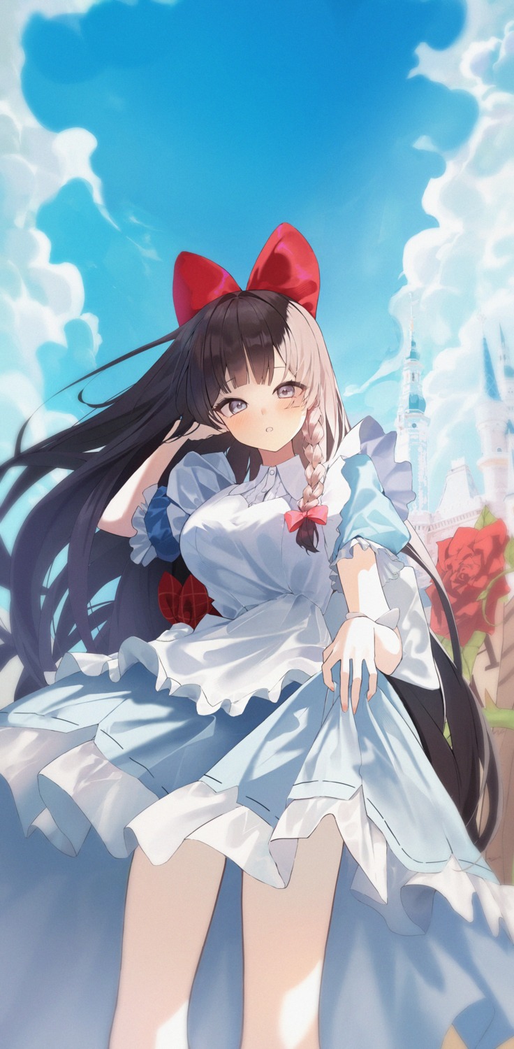 dress, shiina_1001, shirayuki_hina, skirt_lift, stellive