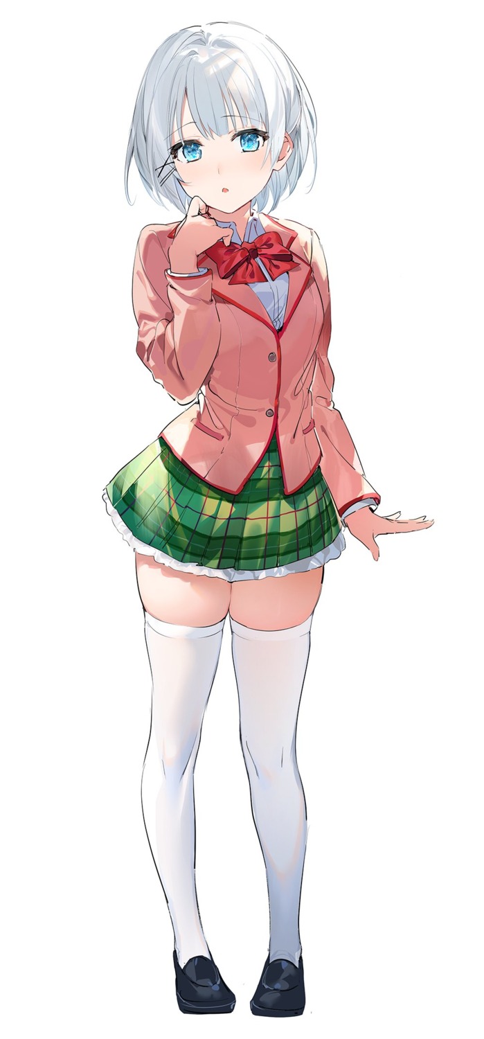 cosplay, kawaikereba_hentai_demo_suki_ni_natte_kuremasu_ka?, koga_yuika, seifuku, siesta_(tanmoshi), tantei_wa_mou_shindeiru., thighhighs, umibouzu